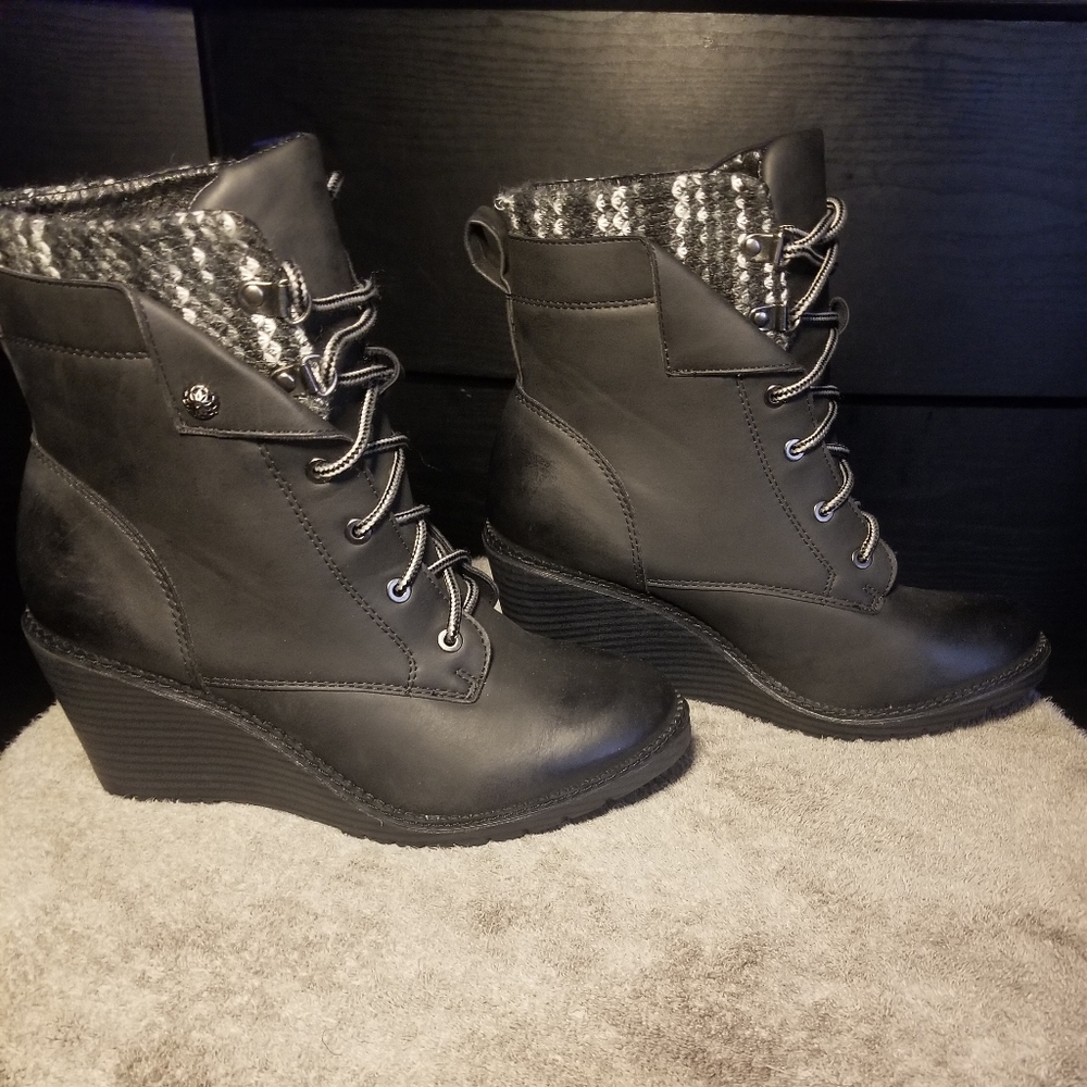 Heeled ankle boots